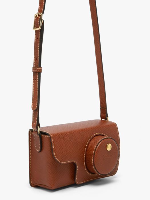 Longchamp Epure Sacs porté travers Marron