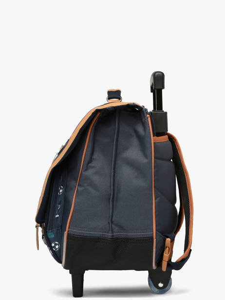 Cartable à Roulettes 2 Compartiments Tann's Bleu les fantaisies g 26432512 vue secondaire 2