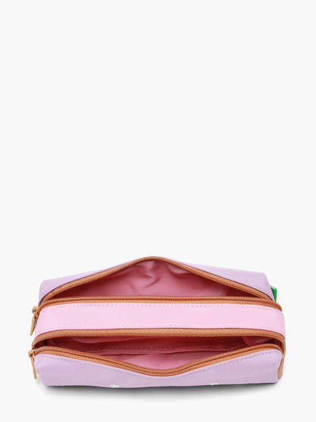 Trousse 2 Compartiments Tann's Violet les fantaisies f 12195 vue secondaire 1