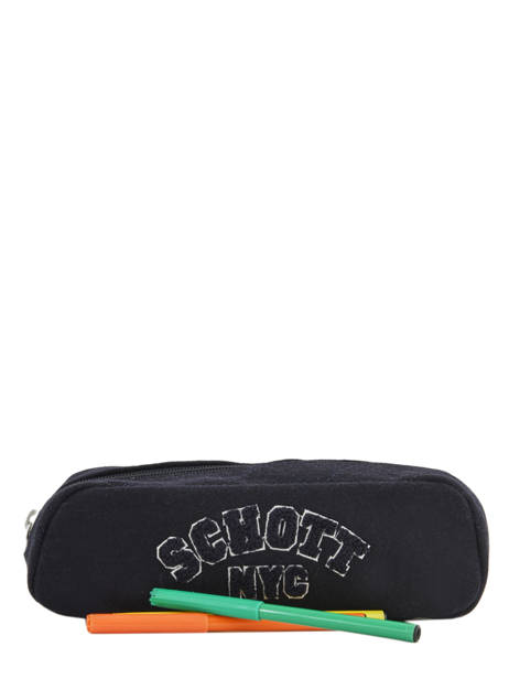 Trousse 1 Compartiment Schott Violet college 18-11722 vue secondaire 1