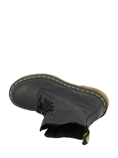 Boots 1460 Pascal En Cuir Dr martens Noir accessoires 13512006 vue secondaire 4