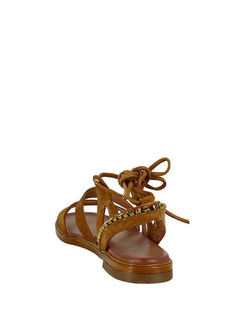 Sandales Strass Cuir Mjus Marron accessoires M05046 vue secondaire 3