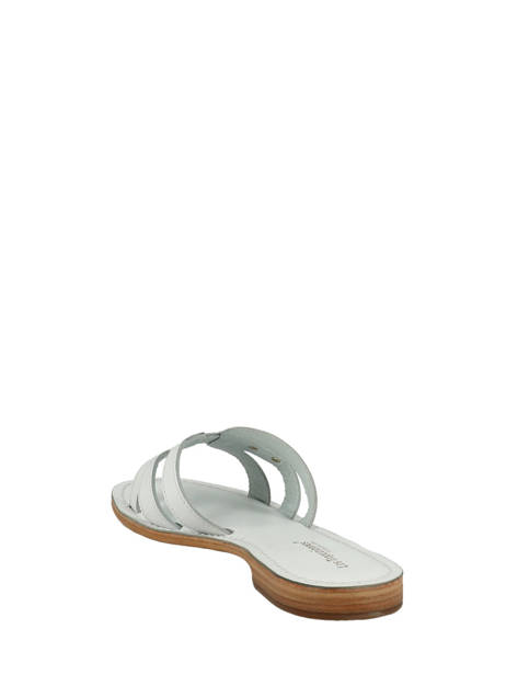 Mules Damia En Cuir Les tropeziennes Blanc accessoires DAMIA vue secondaire 3