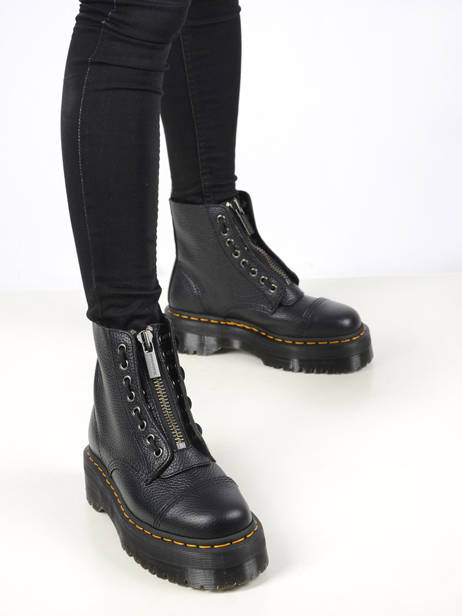 Bottines Sinclair En Cuir Dr martens accessoires 22564001 vue secondaire 2