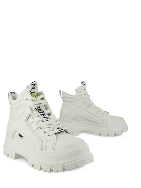 Sneakers Aspha Nc Mid Buffalo Blanc accessoires 1622046 vue secondaire 3