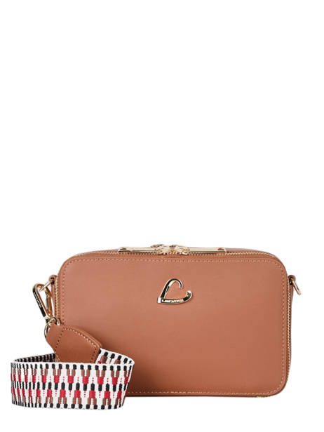 Sac Bandoulière City Philos Cuir Lancaster Marron city philos 70