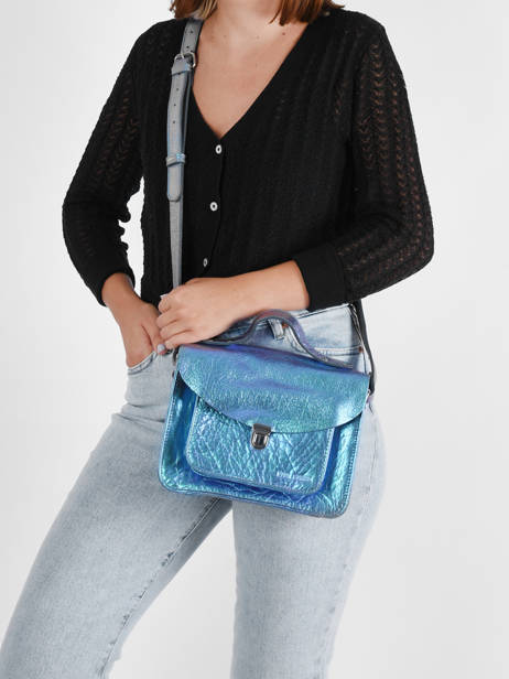 Sac Bandoulière Mademoiselle George Scarabee Cuir Paul marius Multicolore scarabee GEORGSCA vue secondaire 2