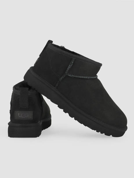 Boots Classic Ultra Mini En Cuir Ugg accessoires 1116109 vue secondaire 4