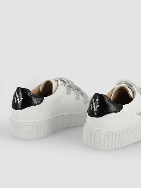 Sneakers Jane Vanessa wu Argent accessoires BK2231AG vue secondaire 4