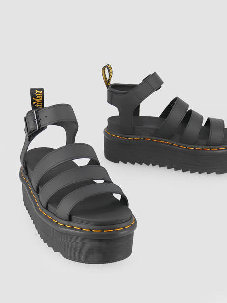 Sandales Plateformes Blaire Quad Hydro En Cuir Dr martens accessoires 27296001 vue secondaire 3