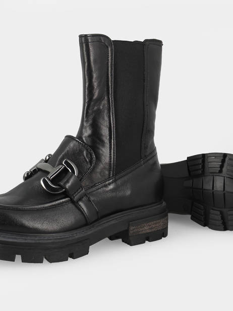 Boots En Cuir En Cuir Mjus Noir accessoires P31204 vue secondaire 1