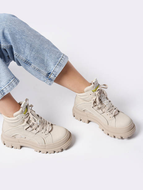 Boots Aspha Nc Mid Buffalo Beige accessoires 1622064 vue secondaire 2