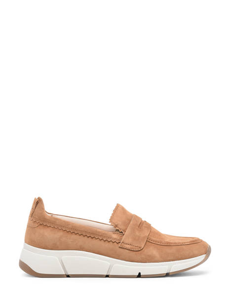 Mocassins En Cuir Gabor Marron accessoires 35 vue secondaire 1