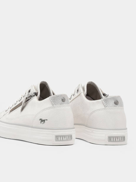 Sneakers Mustang Blanc accessoires 1272308 vue secondaire 4