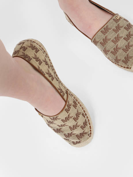 Espadrilles Kendrick Michael kors Marron accessoires S3KNFP1Y vue secondaire 2