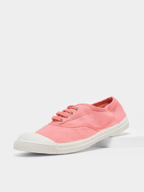 Sneakers Bensimon Rose accessoires F15004 vue secondaire 1
