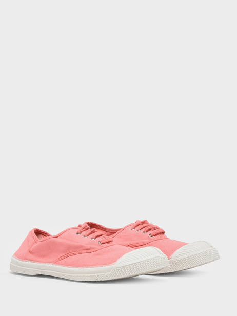 Sneakers Bensimon Rose accessoires F15004 vue secondaire 3
