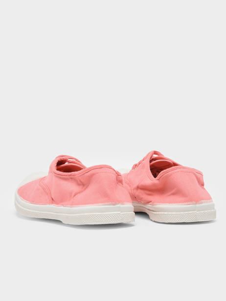 Sneakers Bensimon Rose accessoires F15004 vue secondaire 4