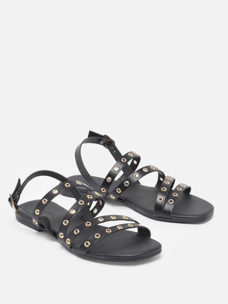 Sandales Canne Pieces Noir accessoires 17136402 vue secondaire 2