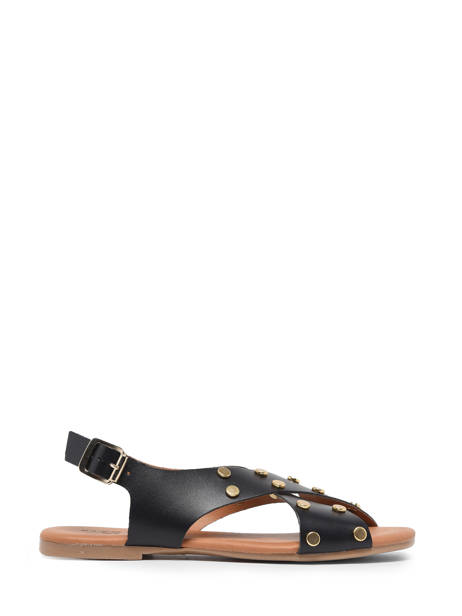 Sandales Kenna En Cuir Pieces Noir accessoires 17136367