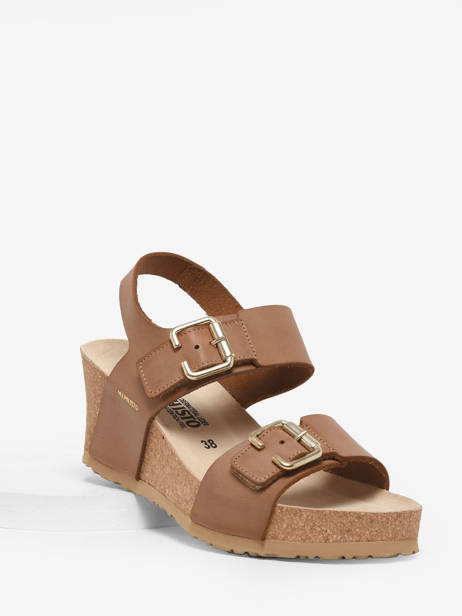 Sandales Lissandra Scratch En Cuir Mephisto Marron accessoires P5141914 vue secondaire 1