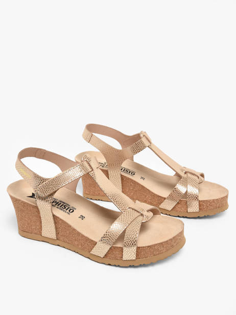Sandales Liviane Havana En Cuir Mephisto Multicolore accessoires P5141929 vue secondaire 2