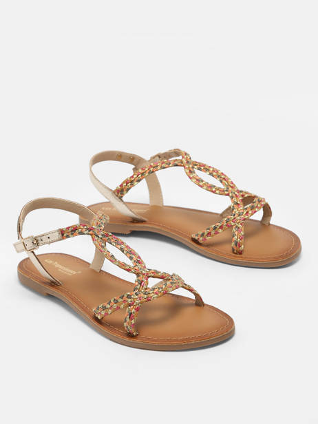 Sandales Cimona En Cuir Les tropeziennes Vert accessoires CIMONA vue secondaire 2