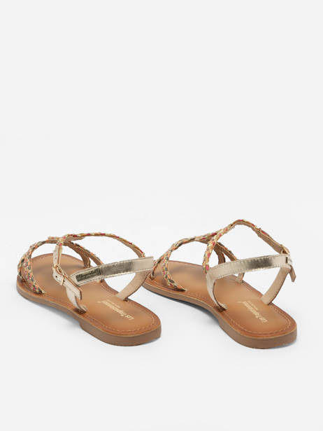 Sandales Cimona En Cuir Les tropeziennes Vert accessoires CIMONA vue secondaire 3