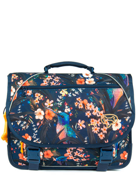 Cartable 2 Compartiments Lily Girls Stones and bones Bleu girls G
