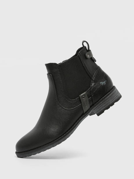 Bottines Mustang Noir accessoires 1265522 vue secondaire 1