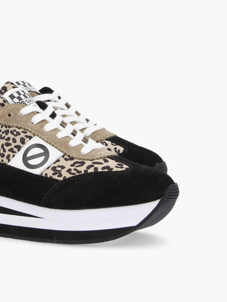 Sneakers Flex Jogger En Cuir No name Noir accessoires IMSL0415 vue secondaire 4